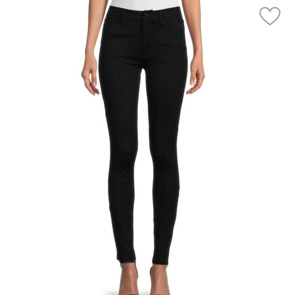 Hudson Blaire super skinny black jeans. Size 31